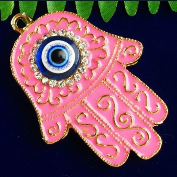 Handmade | Jewelry | New Hamsa Hand Evil Eye Protection Pendant | Poshmark